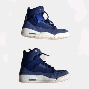 Nike Air Jordan 3 Retro EXP XX Shoes Womens Size 8 Midnight Navy BQ0006-401